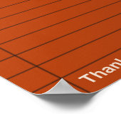 Retro Diner Guest Karo Ästhetische Küche Wand Poster (Ecke)