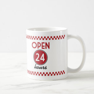 Retro-Diner-Kaffeetasse -Retro-Design -Vintage-Tas Kaffeetasse