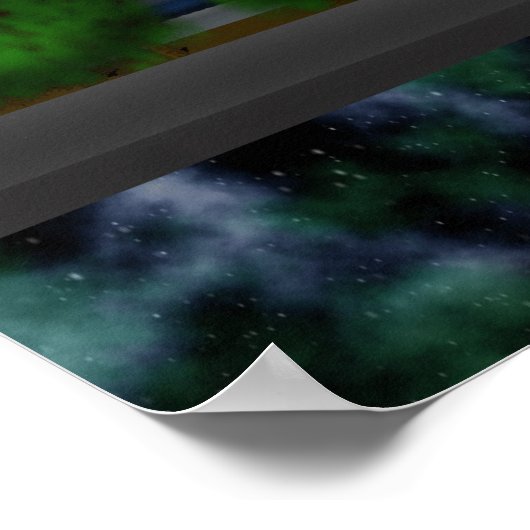 Retro Diner Poster (Ecke)