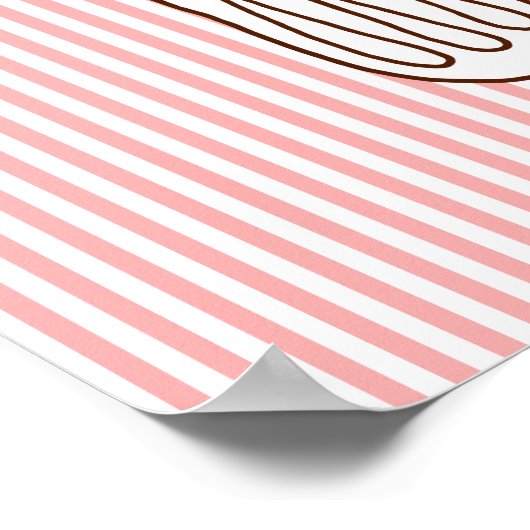 Retro Diner Poster (Ecke)