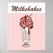 Retro Diner Poster (Vorne)