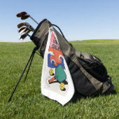 Retro Dink Vibes Nur!! Paddel Sporttuch Golfhandtuch (Gras)