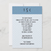 Retro Dinner & Dancing der 40er Jahre Einladung (Rückseite)