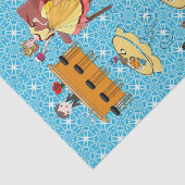 Retro-Dinning Seidenpapier (Ausschnitt)