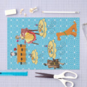 Retro-Dinning Seidenpapier (Handwerk)