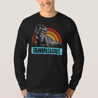 Retro Dinosaur Grandpasaurus für Großpa T-Shirt