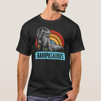 Retro Dinosaur Grandpasaurus für Großpa T-Shirt