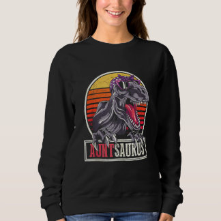 Retro Dinosaurier Cool Tante Auntsaurus T Rex Sweatshirt