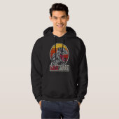 Retro Dinosaurier Cool Uncle Unclesaurus Rex Hoodie (Vorne ganz)