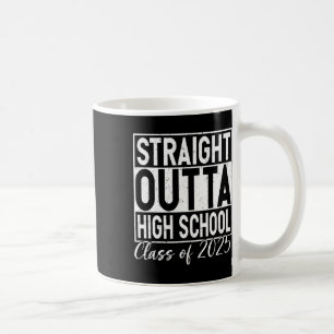 Retro direkt über den Abschluss der High School CL Kaffeetasse