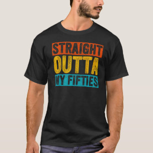Retro direkt über meine 50 Jahre 60 Jahre alt 60. T-Shirt