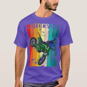 Retro Dirt Biking Geschenk Dirt Bike Grafik Vintag T-Shirt