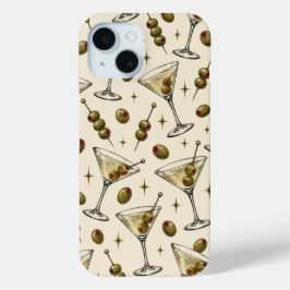 Retro Dirty Martini & Olive Handyhülle Case-Mate iPhone Hülle