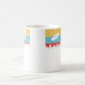 Retro Disc Golf Design Disc Golf Spieler Frisbee L Kaffeetasse (Mittel)
