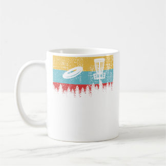 Retro Disc Golf Design Disc Golf Spieler Frisbee L Kaffeetasse