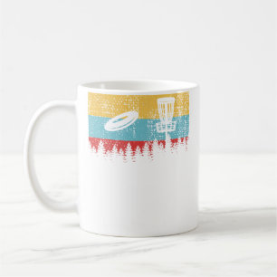 Retro Disc Golf Design Disc Golf Spieler Frisbee L Kaffeetasse