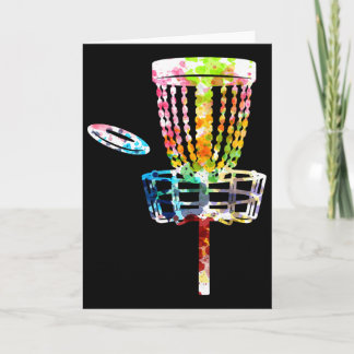 Retro Disc Golf Frisbee Sket Cart Disc Golf Spiele Karte