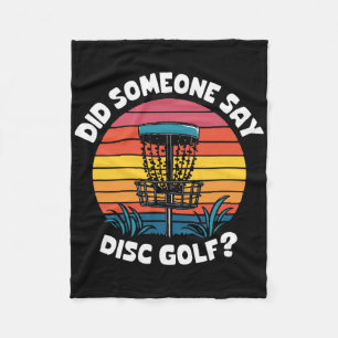 Retro Disc Golf Skizze, Hat jemand Disc Golf gesag Fleecedecke