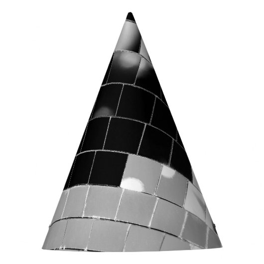 Retro Disco Ball Glam #1 #retro #wall #art Partyhütchen (Vorderseite)