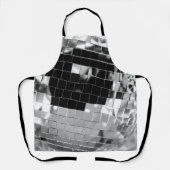 Retro Disco Ball Glam #1 #retro #wall #art Schürze (Vorderseite)