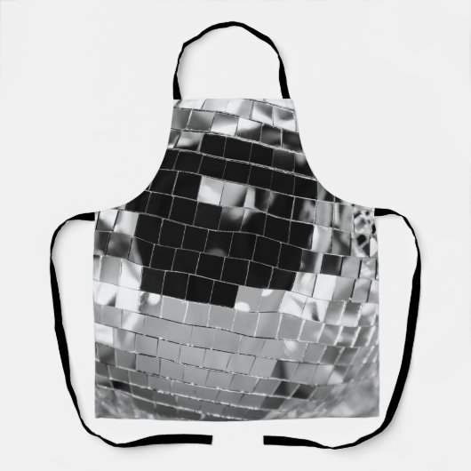 Retro Disco Ball Glam #1 #retro #wall #art Schürze (Vorderseite)