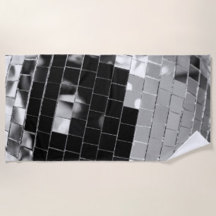 Retro Disco Ball Glam #1 #retro #wall #art Strandtuch