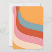 Retro Disco Ball Let's Dance Party Geburtstag Einladung (Rückseite)