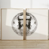 Retro Disco Ball Set von 2