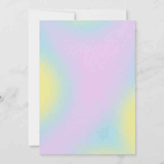 Retro Disco Cowgirl Junggeselinnen-Abschied Einlad Einladung (Rückseite)