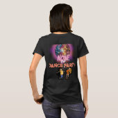 Retro Disco Dance Party - Funky 70er Theme T-Shirt (Schwarz voll)