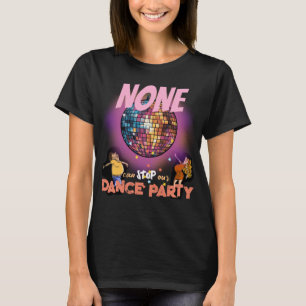 Retro Disco Dance Party - Funky 70er Theme T-Shirt