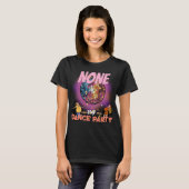 Retro Disco Dance Party - Funky 70er Theme T-Shirt (Vorne ganz)