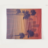 Retro Disco Foto Stand 80er 90s Wandteppich (Vorderseite (Horizontal))