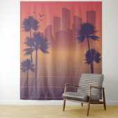 Retro Disco Foto Stand 80er 90s Wandteppich (Beispiel)