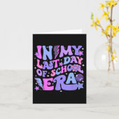 Retro Disco Groovy Hallo Sommer in meinem letzten Karte (Gelbe Blume)