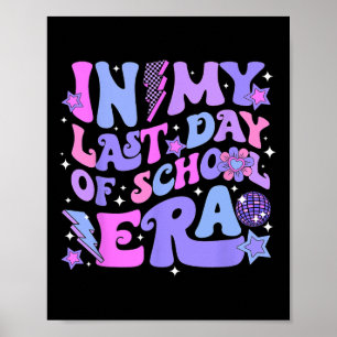 Retro Disco Groovy Hallo Sommer in meinem letzten Poster