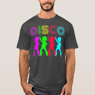 Retro Disco Hustle Tanzen Vintager 70er 80er Theme T-Shirt