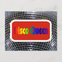 Retro-Disco-Königin Glänzender Spiegel Disco-Kugel