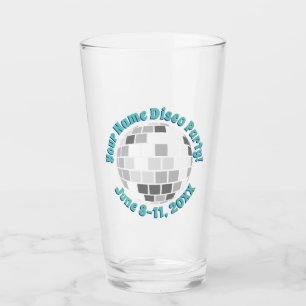 Retro Disco-Kugel PERSONALISIERT Glas