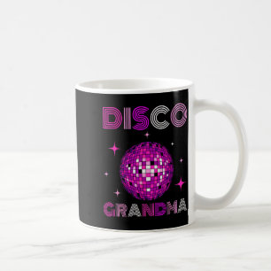 Retro-Disco-Oma 70er 80er Tanzparty Spiegelkugel Kaffeetasse