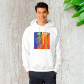 Retro Disco Party 70er Funk Art Hoodie