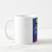 Retro Disco Party 70er Funk Art Kaffeetasse (Links)