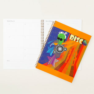 Retro Disco Party 70er Funk Art Planer