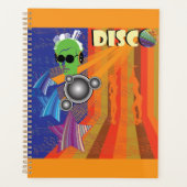 Retro Disco Party 70er Funk Art Planer (Vorderseite)