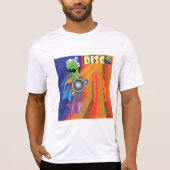 Retro Disco Party 70er Funk Art T-Shirt (Vorderseite)