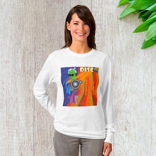 Retro Disco Party 70er Funk Art T-Shirt