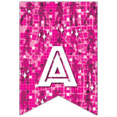 RETRO DISCO PARTY BUNTING 2 FLAGS WIMPELKETTE (Dritte Fahne)