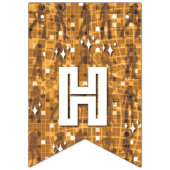 RETRO-DISCO-PARTY WIMPELKETTE (Zweite Fahne)