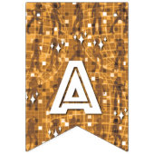 RETRO-DISCO-PARTY WIMPELKETTE (Dritte Fahne)