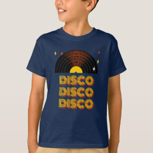 Retro-Disco-Shirt - Stil der Disco-Ära der 1970er T-Shirt